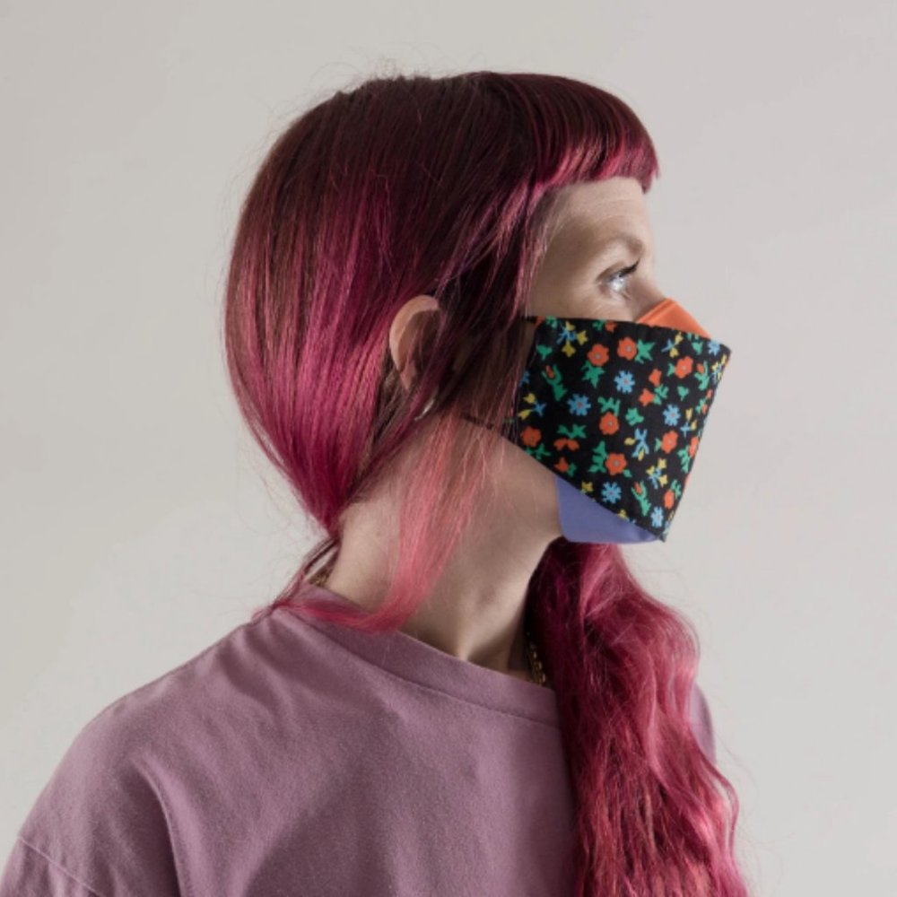 NWT Fabric Baggu Facemask (sold out colorway)